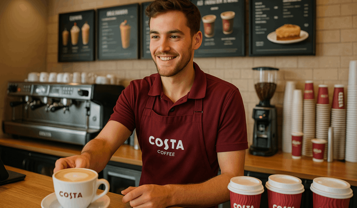 Get Hired at Costa Coffee: Application Steps